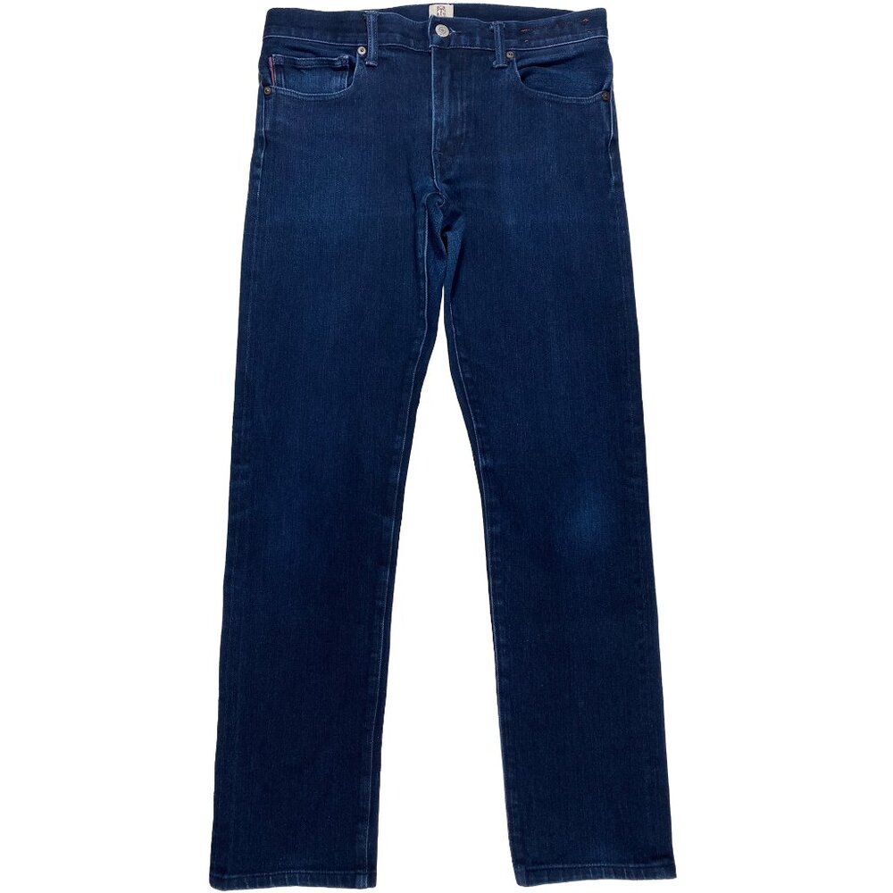 Hiroshi Kato Pen Slim 4-Way Indigo Stretch JPN Selvedge Jeans men's size 31x28.5